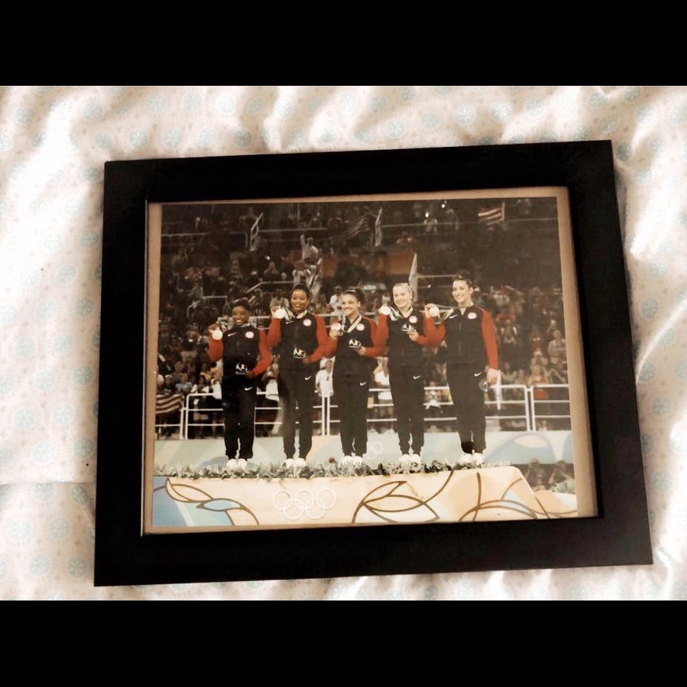 a picture of the 2016 gymnastics Olympics